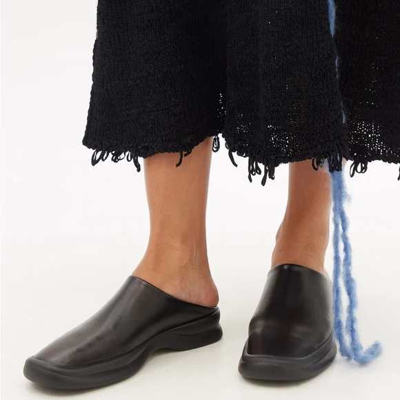 The Row Black Town Clogs Size 39 - Picture 4 of 5